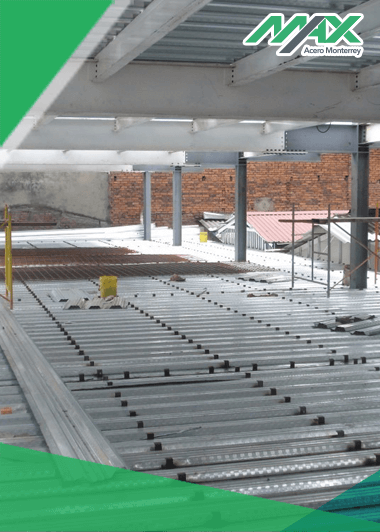 Construcción de entrepiso metálico